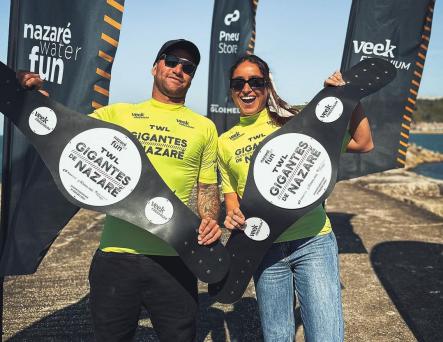 Ex-BBB, Lucas Chumbo vence Gigantes de Nazaré, competição de surfe de ondas grandes