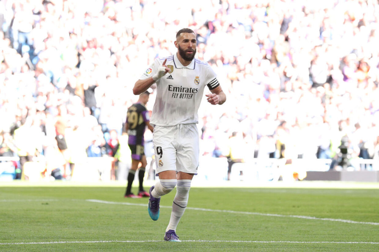 Com show e hat-trick de Benzema, Real atropela Valladolid no Bernabu :: ogol.com.br