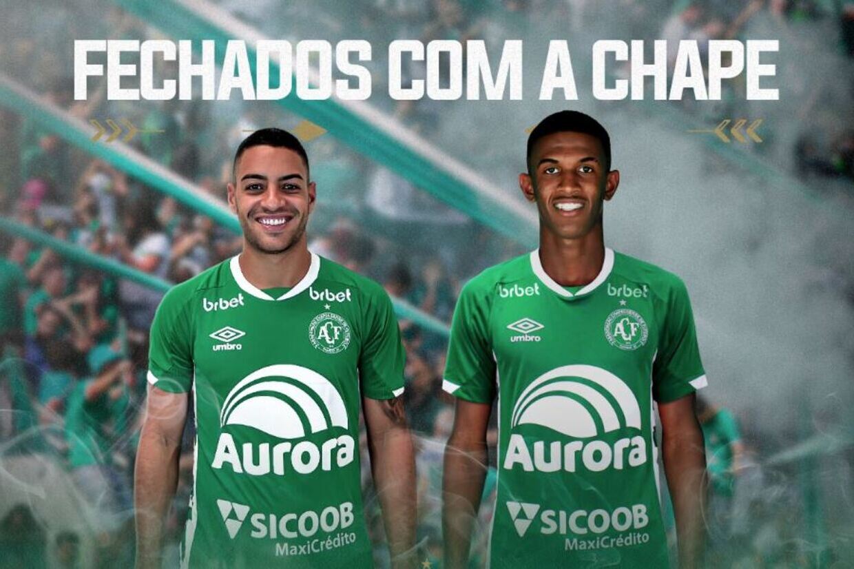 Chapecoense anuncia dupla de reforos para a disputa da Srie B :: ogol.com.br